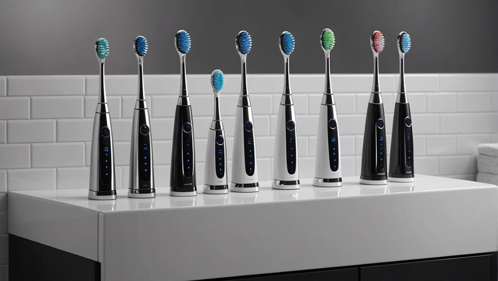 varieties of electric toothbrushes